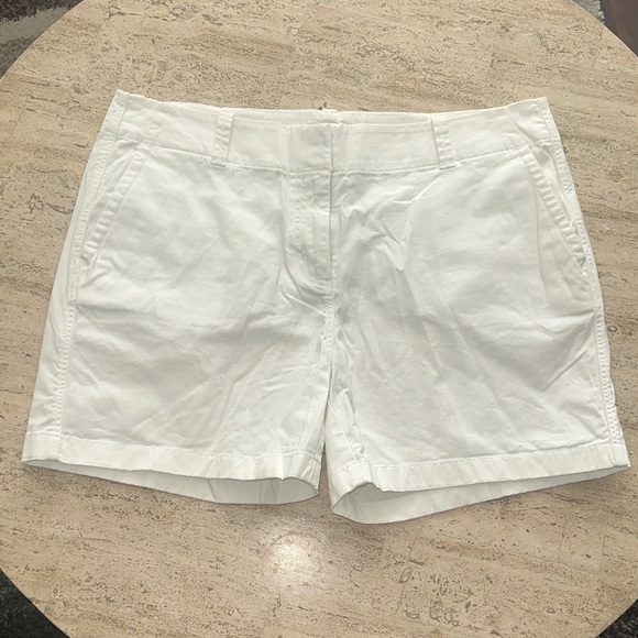 VINEYARD VINES 5 Inch Every Day Shorts Crisp White Fat Front with Pockets Sz 14